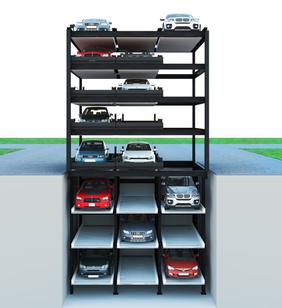 puzzle parking system