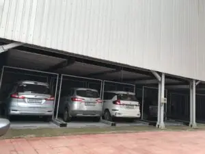 Puzzle car parking system