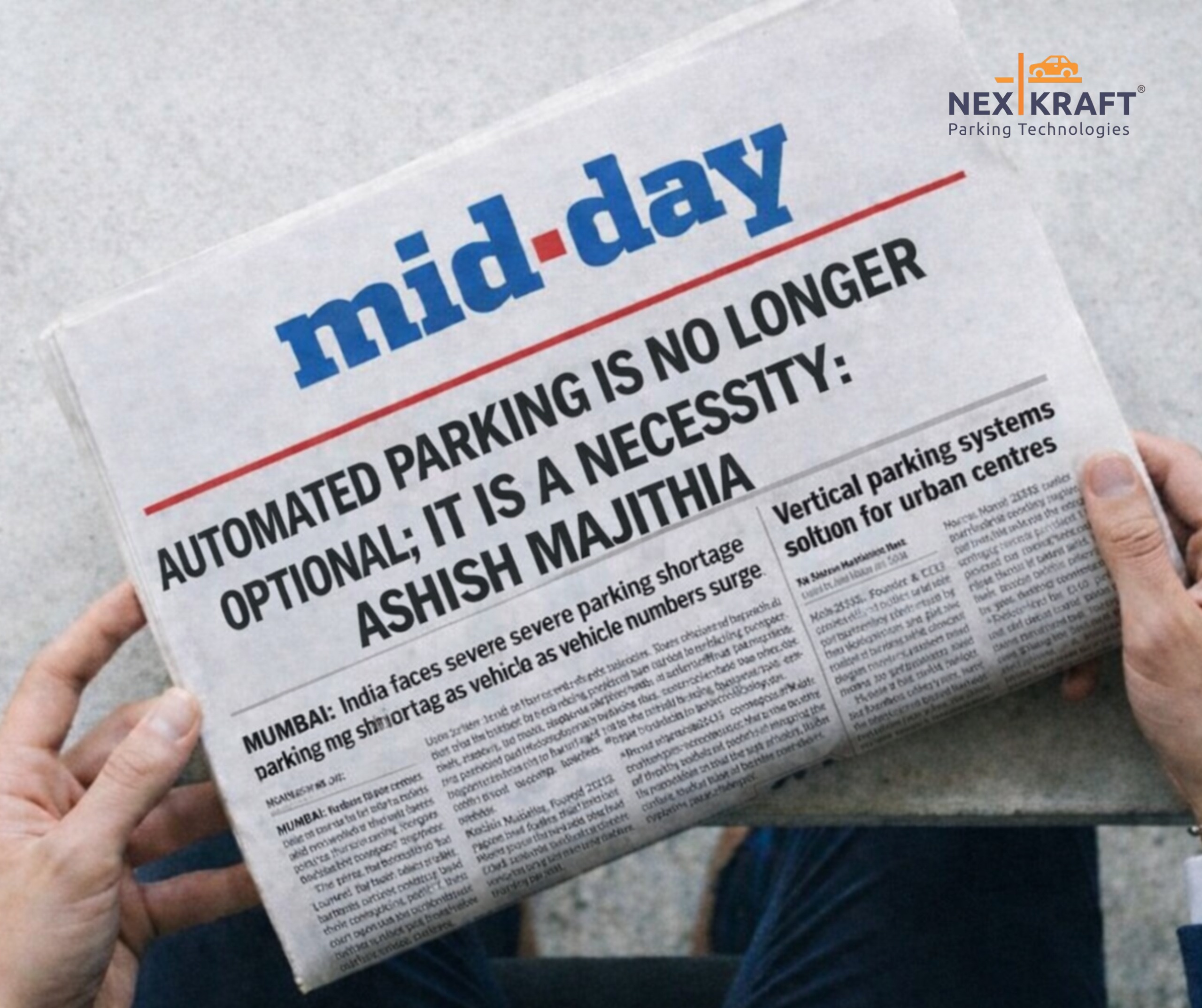 “Automated parking is no longer optional; it is a necessity.”