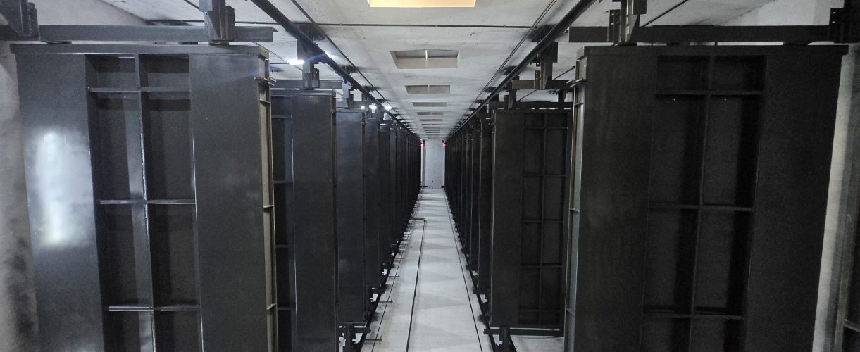 Tower Parking system inside